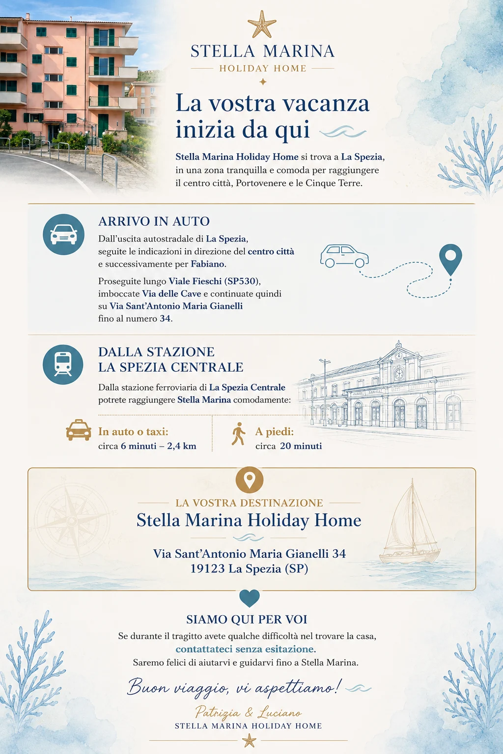 Come arrivare — 1